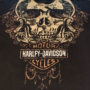 Harley Davidson Short Sleeve Ladies Tee Size Ladies XL